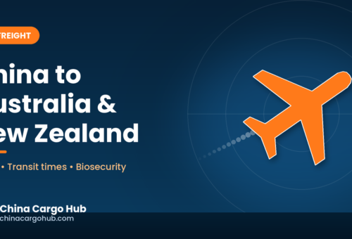 Air freight from China to Australia and New Zealand: rates and transit times | China Cargo Hub