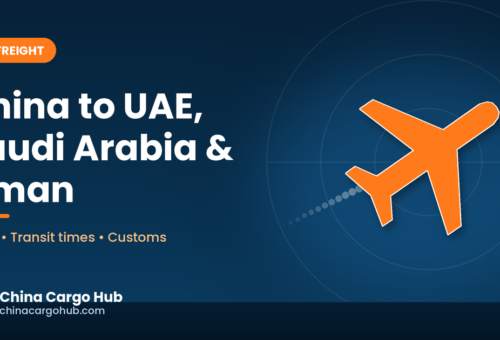 Air freight from China to UAE, Saudi Arabia and Oman: rates and transit times | China Cargo Hub