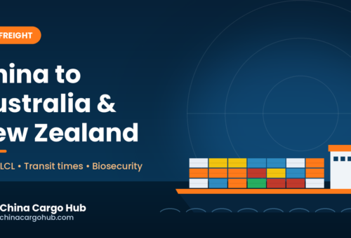 Sea freight from China to Australia and New Zealand: FCL and LCL guide | China Cargo Hub